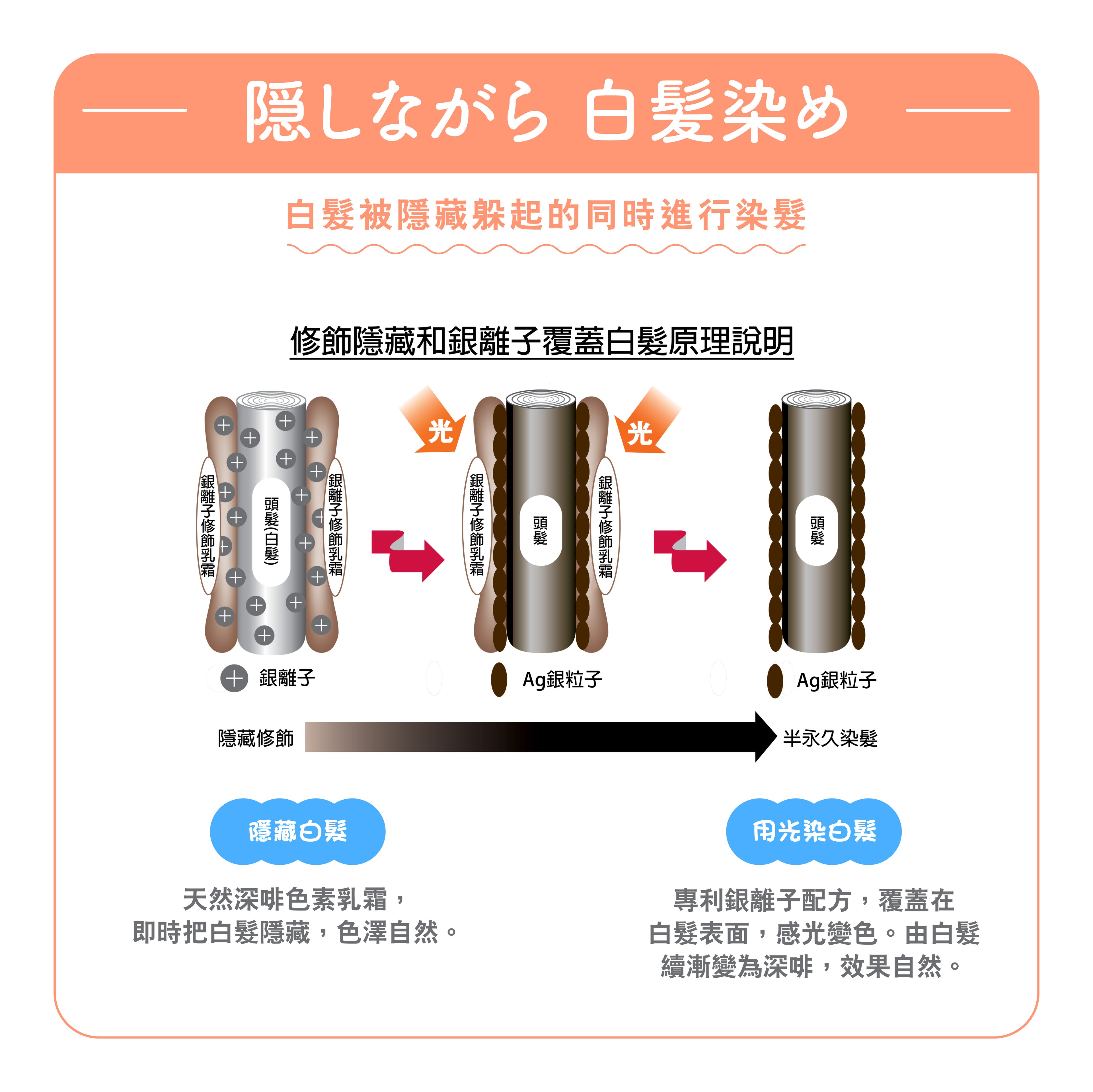 Aura Lumina Haircolor Retouch 日本光環陽光染髮修飾霜 (便擕筆)