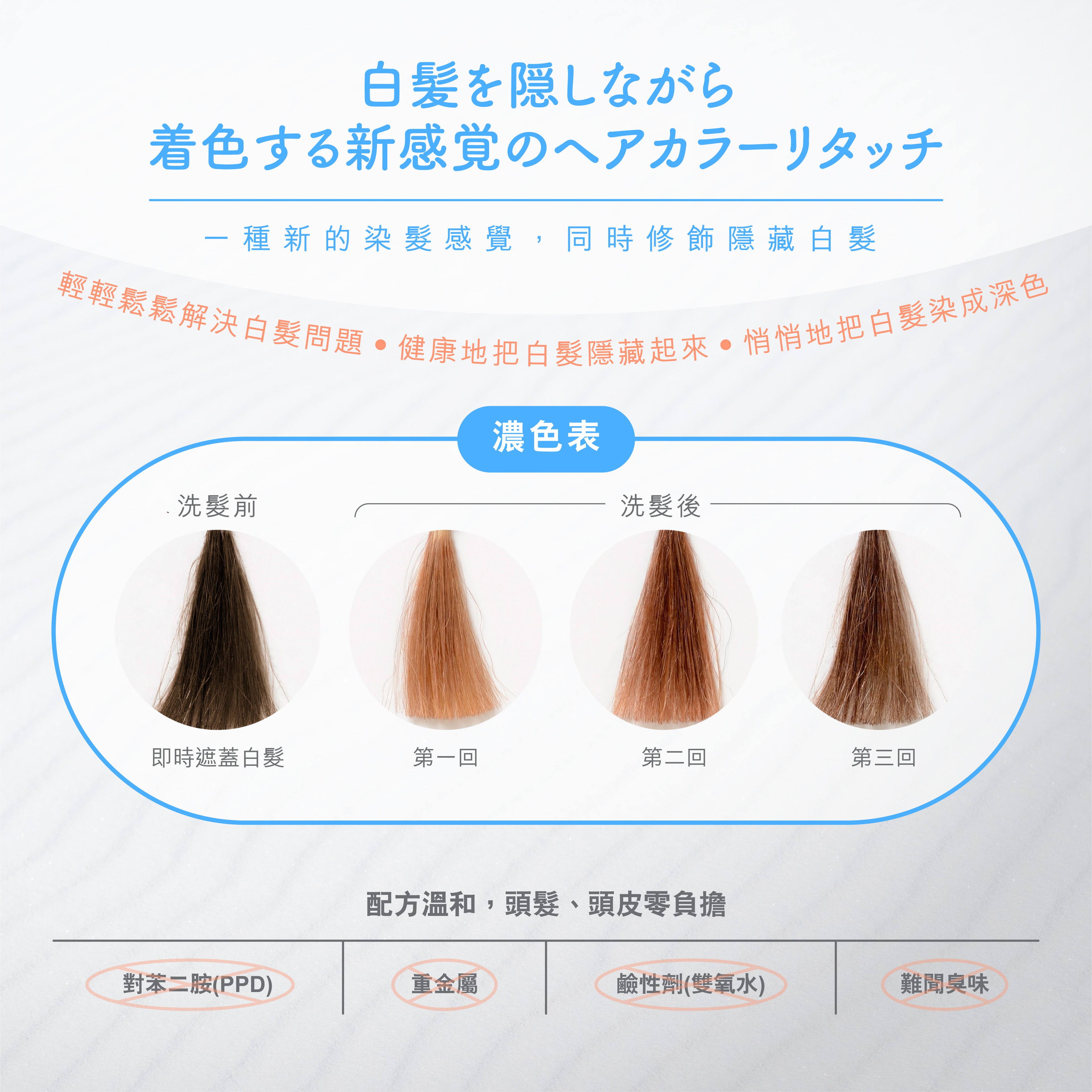 Aura Lumina Haircolor Retouch 日本光環陽光染髮修飾霜 (便擕筆)