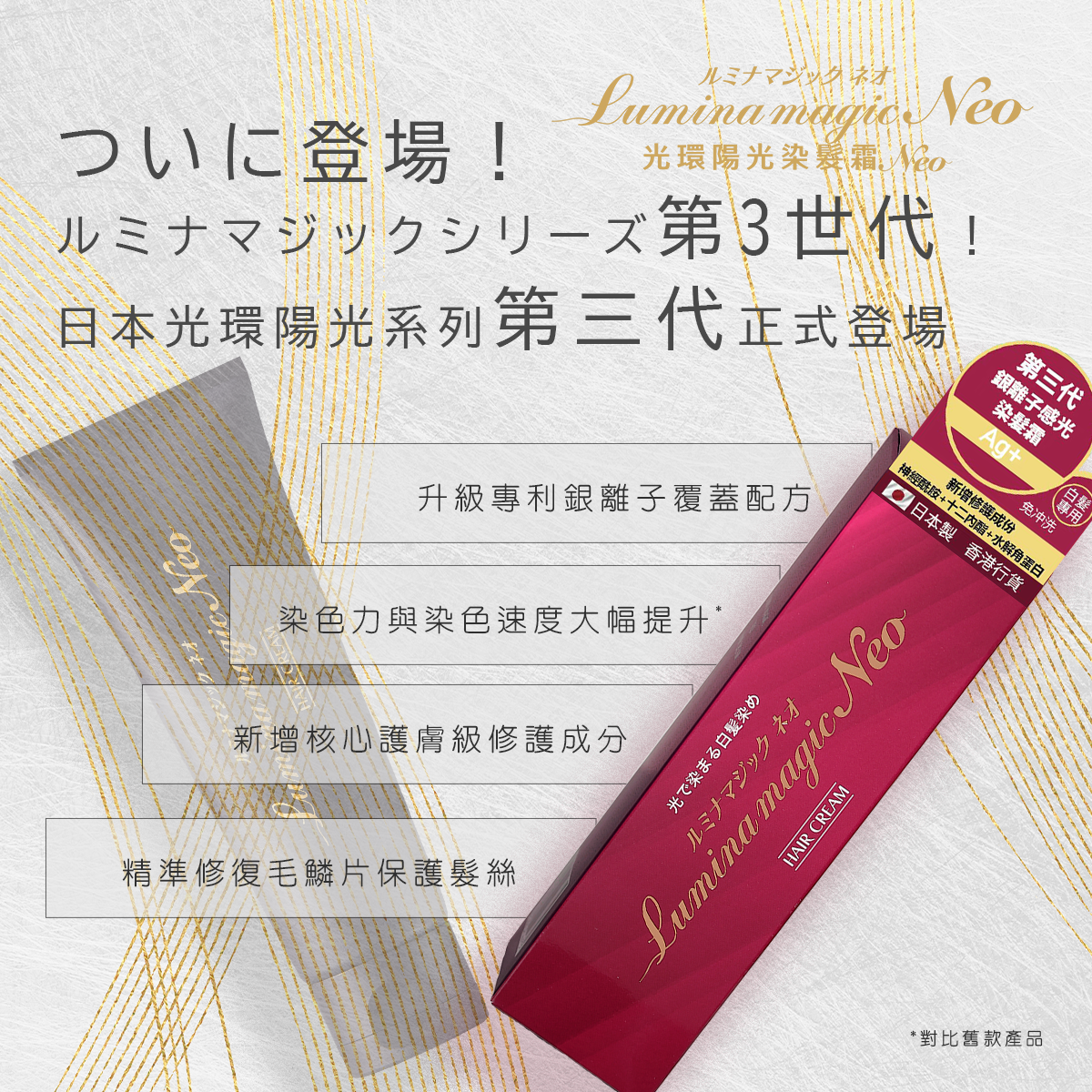 AURA Lumina Magic Neo 光環第三代陽光染髮霜孖裝